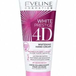 كريم تفتيح وتغذية اليدين وايت بريستيج 4D من إيفلين (Eveline) – 75 مل 